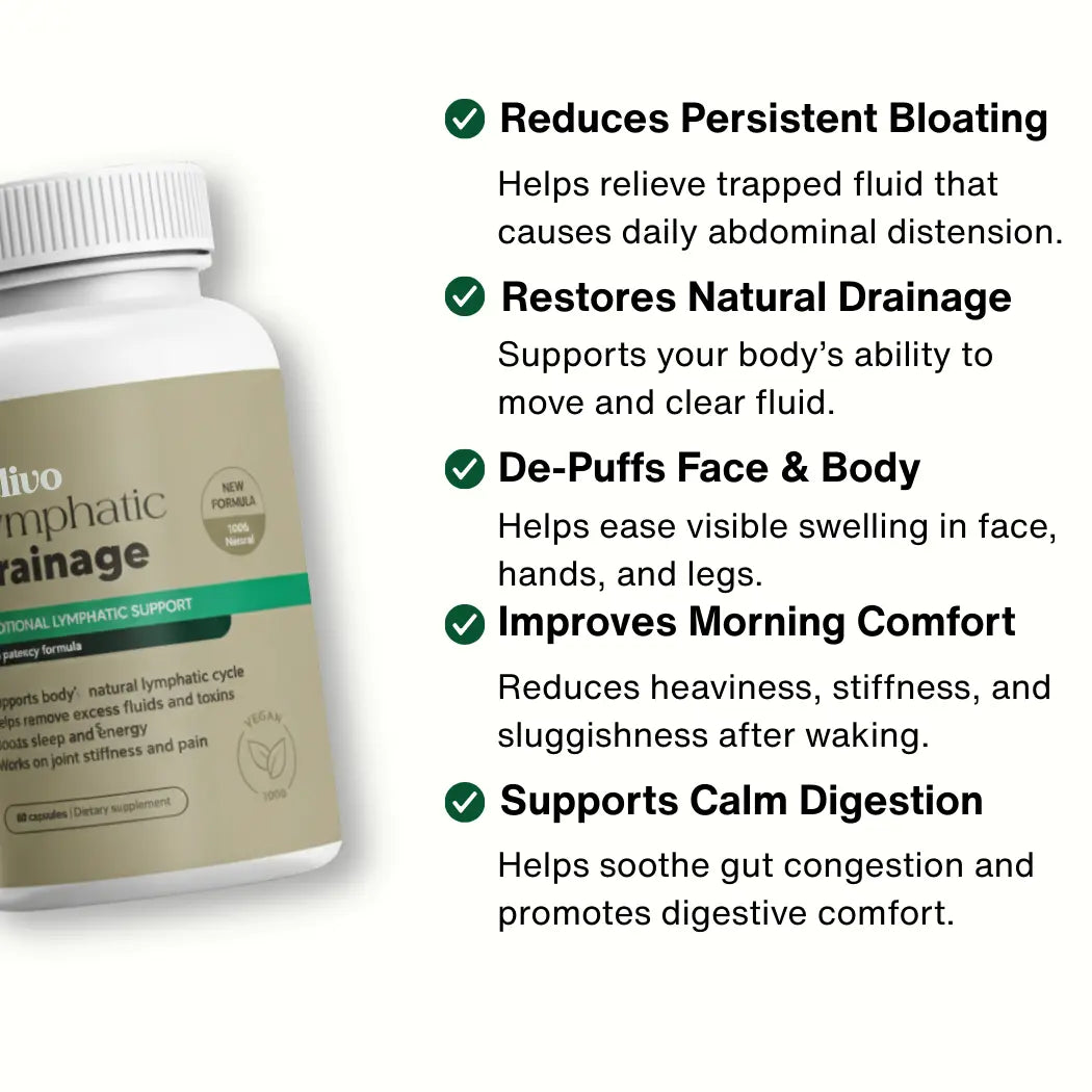 LymphFlow - Lymphatic Drainage Capsules by Kalivo™